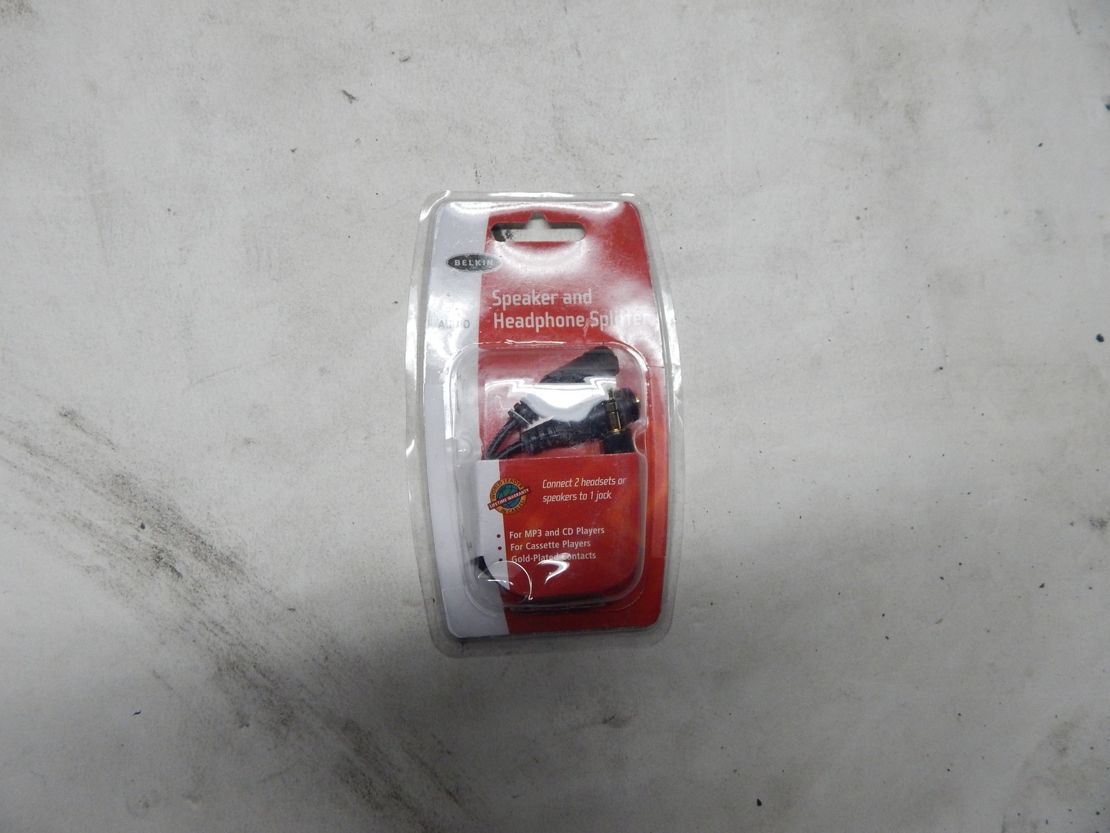 Belkin Speaker and Headphone Splitter *New Unused*