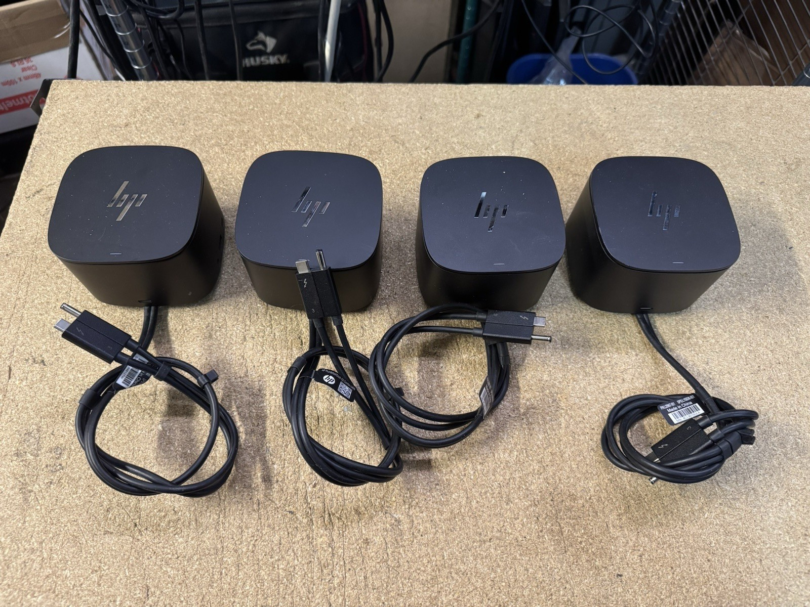 4 x HP Thunderbolt Dock G2 Docking Station HSN-IX01 w/ Combo Cable LOT 4