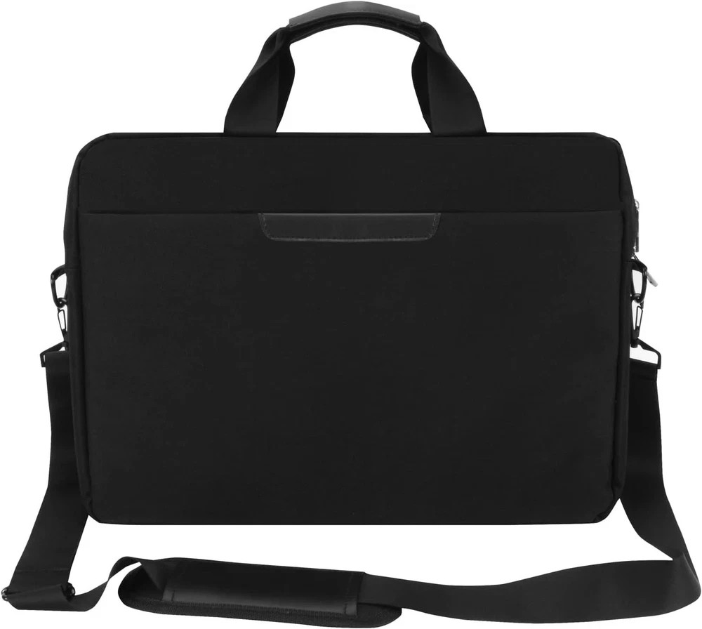 18 Inch Laptop Bag, Expandable Briefcase, Computer Bag Men Black-18.4 Inch