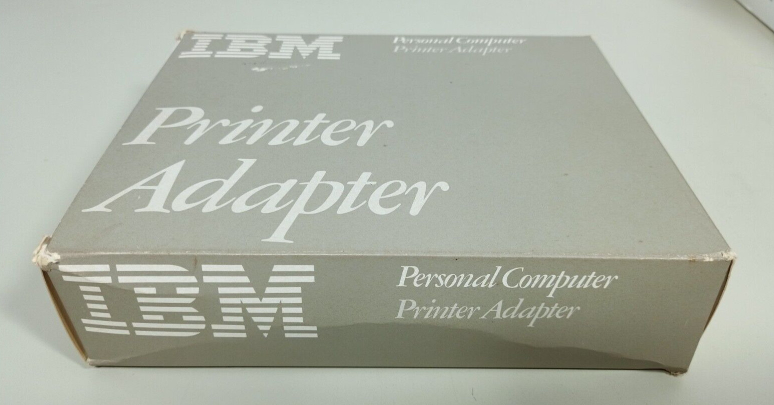 Vintage IBM Personal Computer Printer Adapter Parallel Card 1501987XM
