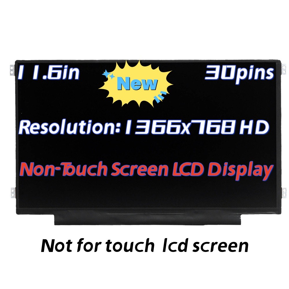 NON-TOUCH Screen Replacement for B116XTN02.3 HW2G HD 1366x768 LCD LED Display