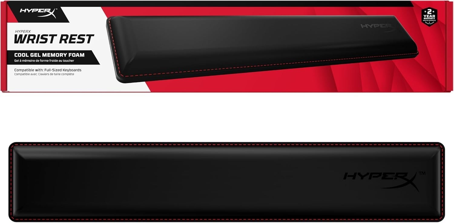 Wrist Rest - Full Sized - Cooling Gel - Memory Foam - Anti-Slip - Ergonomic -...