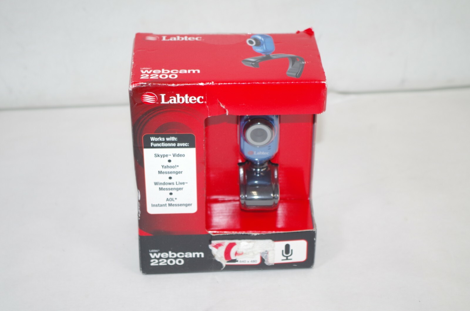 Labtec Webcam 2200 VGA 640x480. 2007 New
