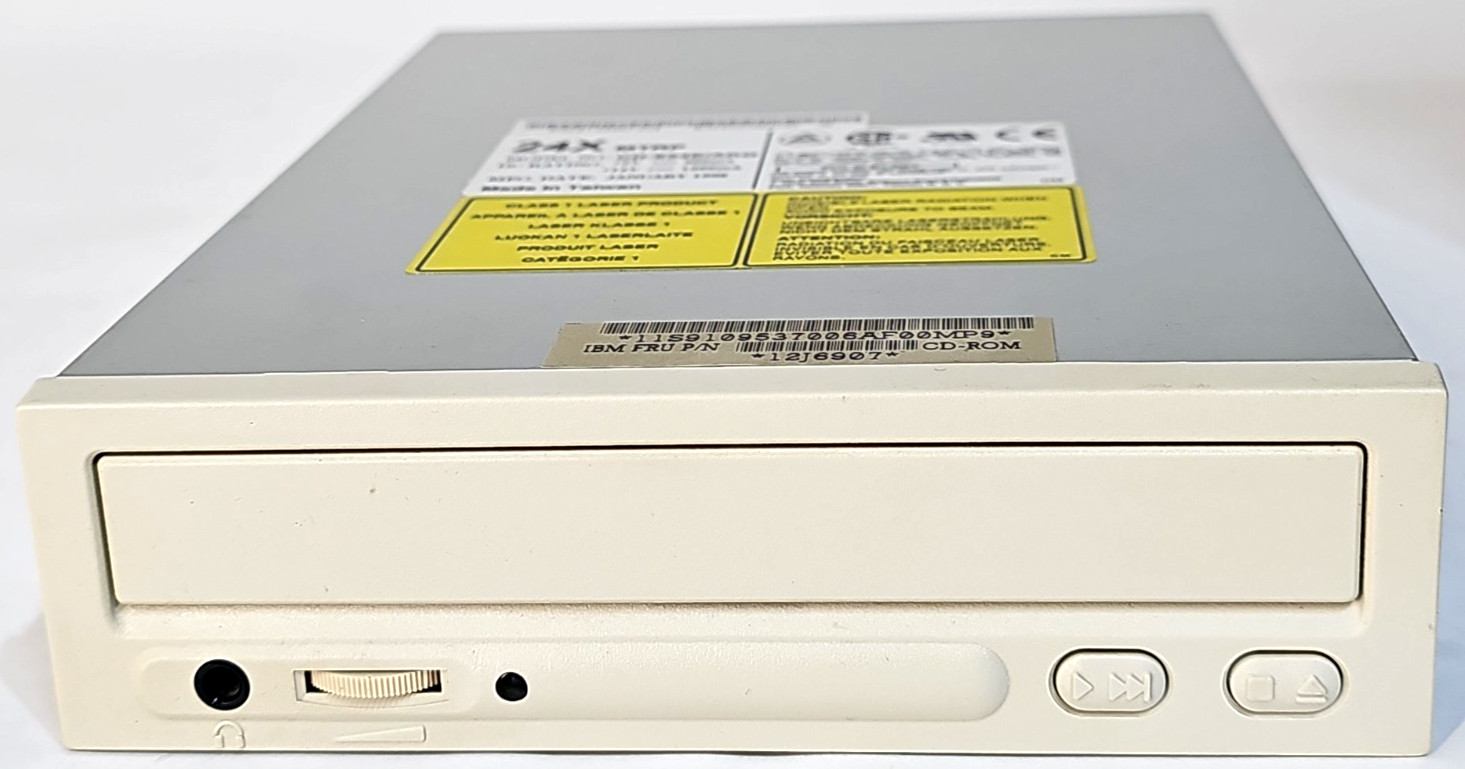 EX+ 24x IDE CD-ROM Drive CD-924E/AKO 1998 Windows PC Optical 3.6Mb/s Data Reader