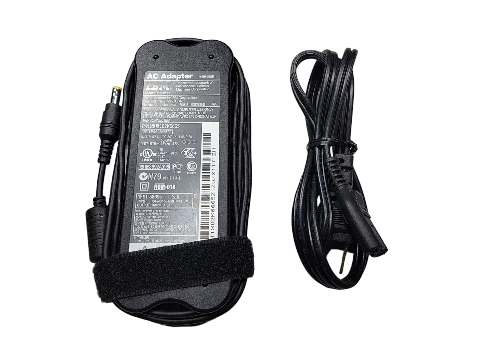 IBM Thinkpad AC Adapter Charger Power Supply for 02K6746 02K6753 02K6756 02K6665