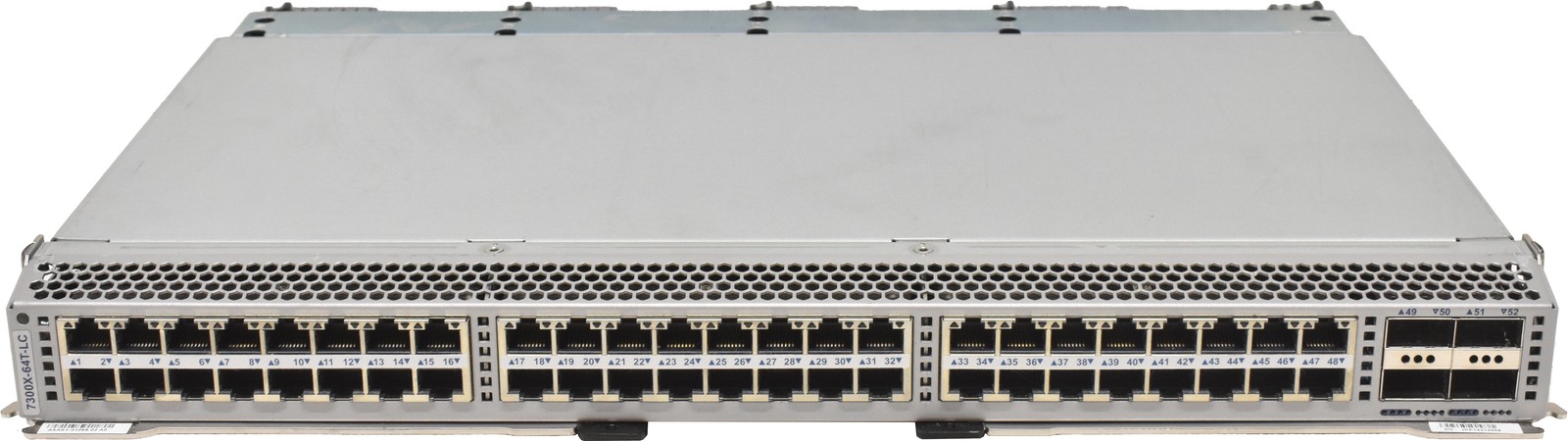 Arista DCS-7316 Line Card Module 7300X-64T-LC 48-Port 10GE RJ-45 4x 40G QSFP+