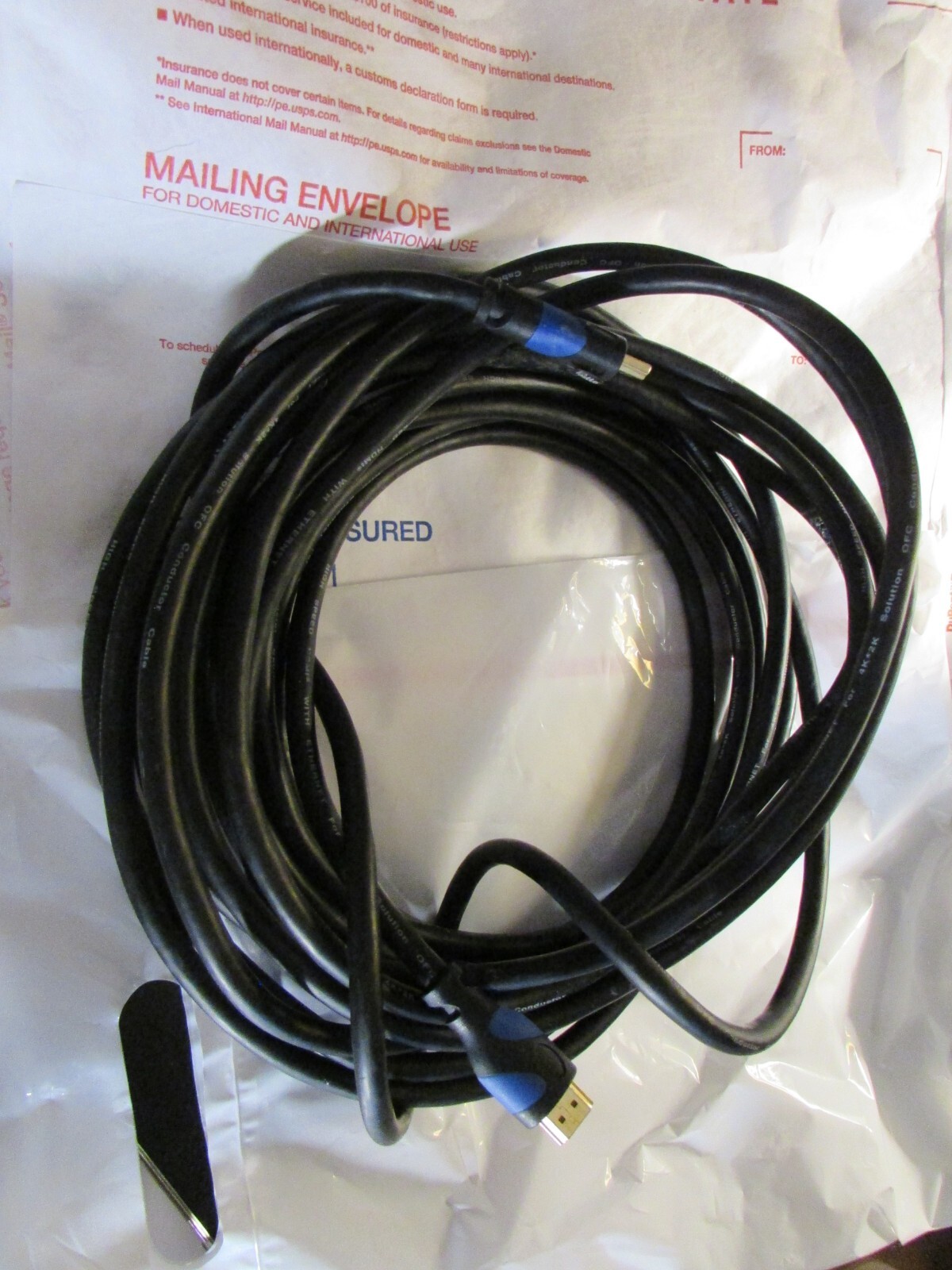 Postta HDMI Cable w/Ethernet 4k & 2k Solution OFC Gold Connectors 30'