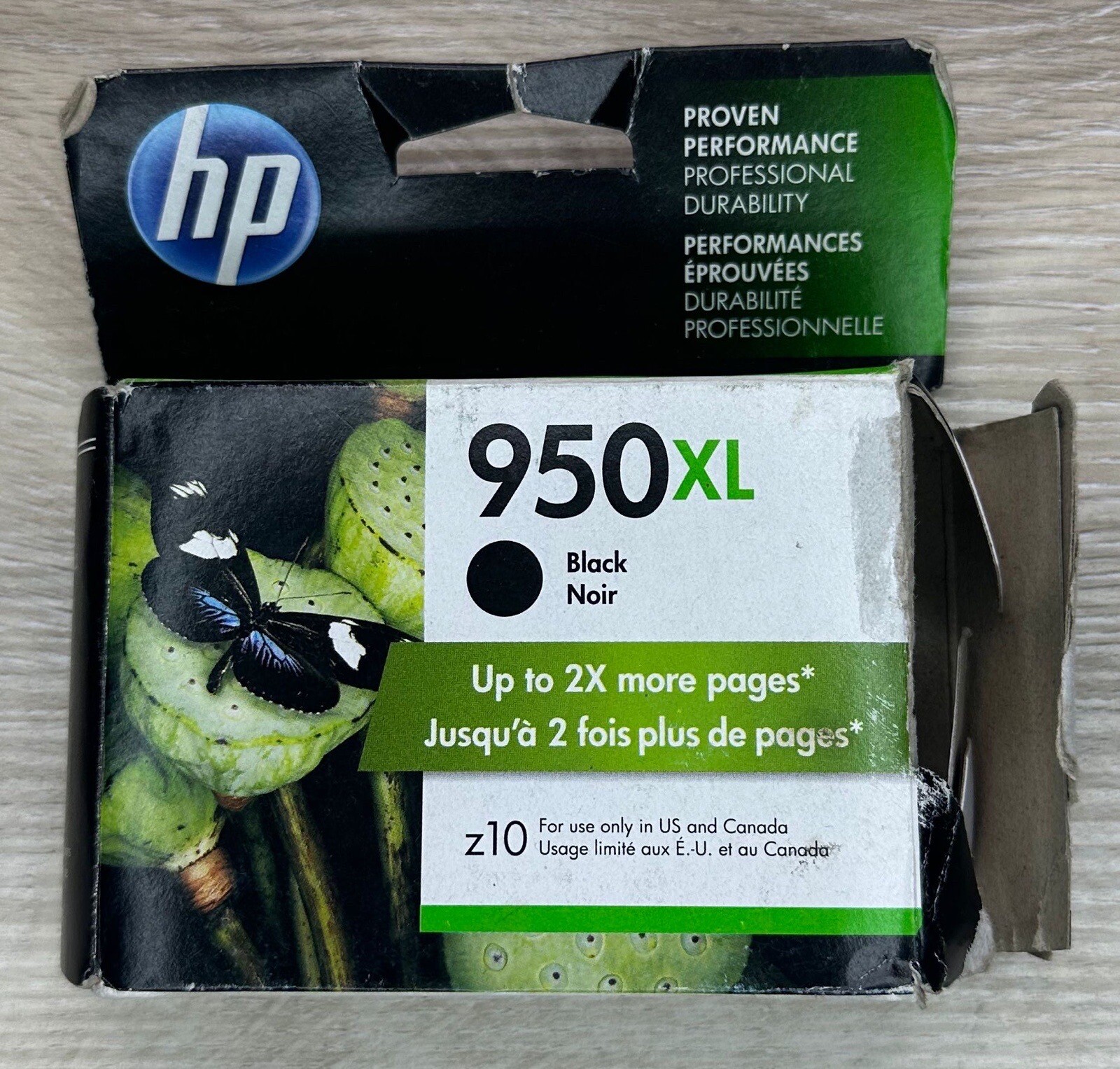 New In Open Box HP Office Jet 950 XL black ink cartridge 12-01-2022