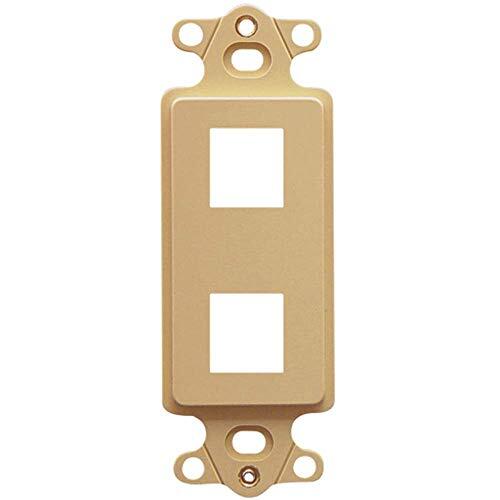 ICC Decorex Insert with 2 Ports for EZ/HD Style, Ivory