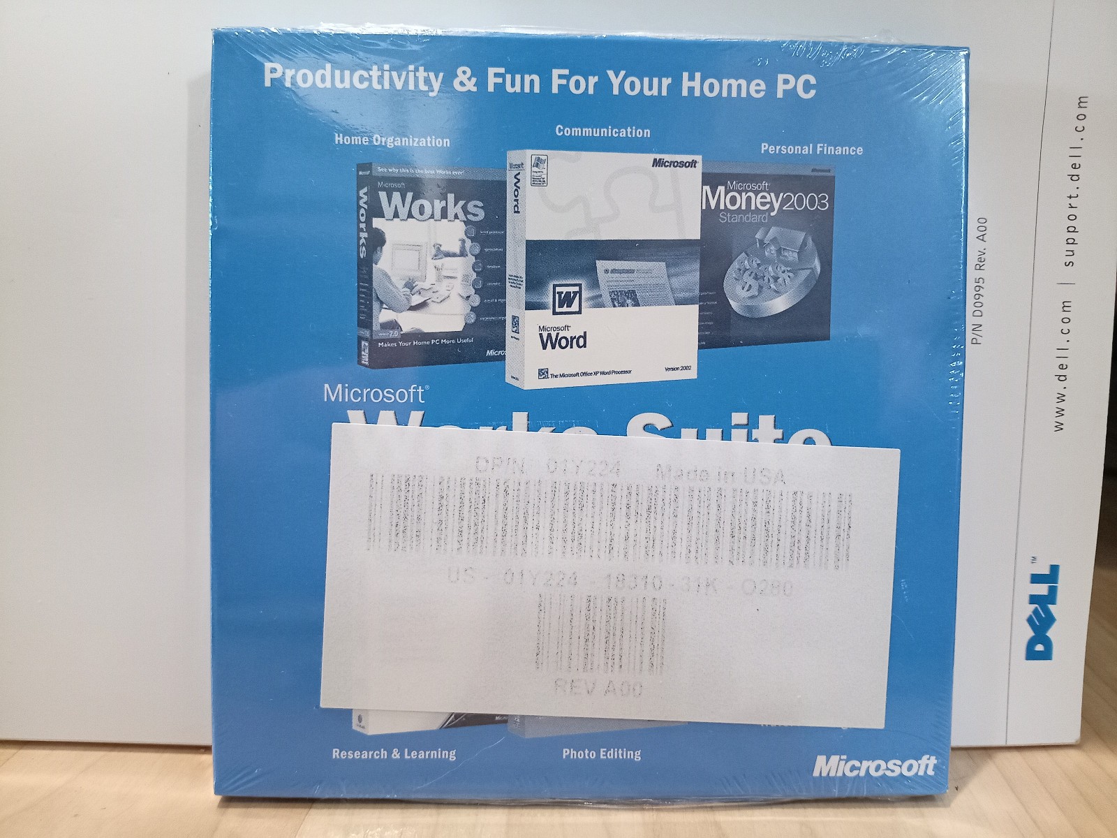 Microsoft Works Suite 2003 with Product Key from DELL PC