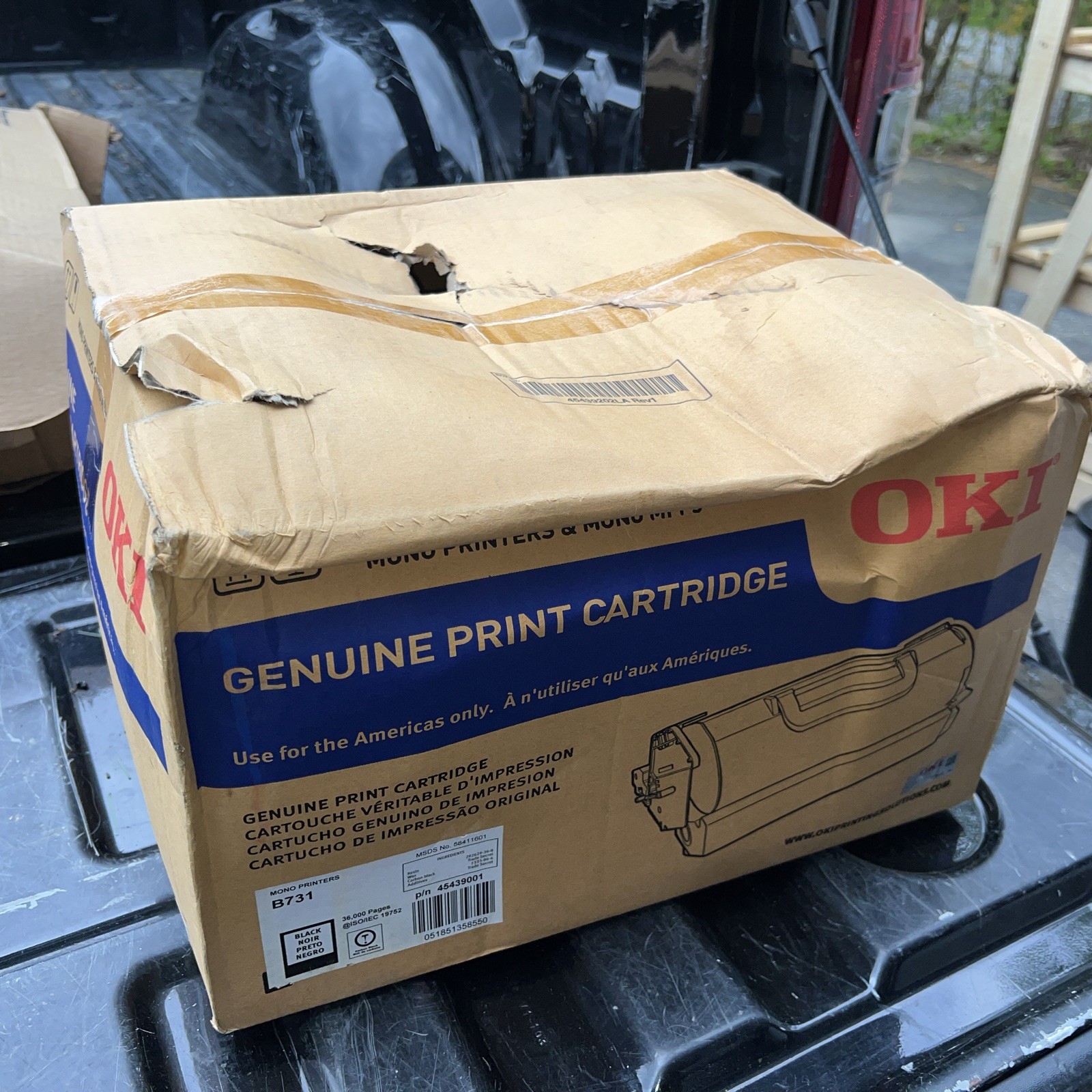 OKI 45439001 Black Toner Cartridge