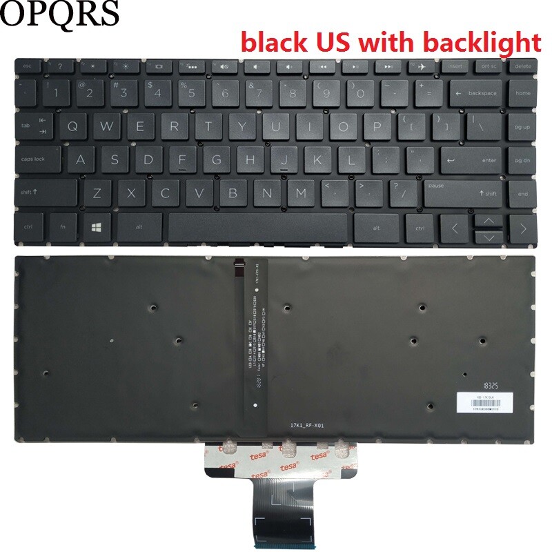 US Keyboard For HP 14-cm0007la 14-cm0008la 14-cm0010la 14-cm0029la 14-cm0030la