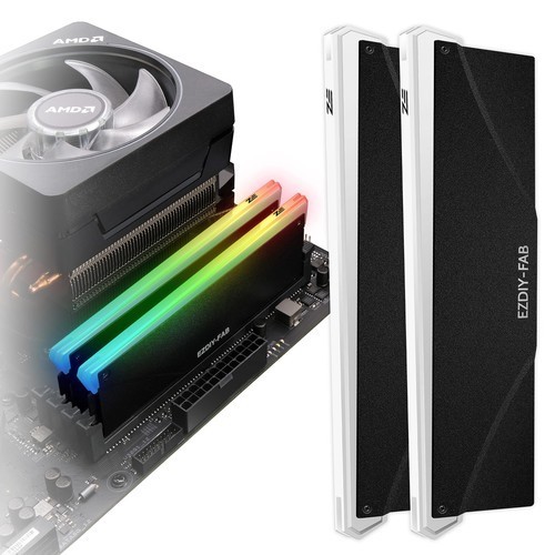 5V ARGB Memory RAM Cooler DDR Heatsink for DIY PC Game MOD DDR3 DDR4 Compatib...