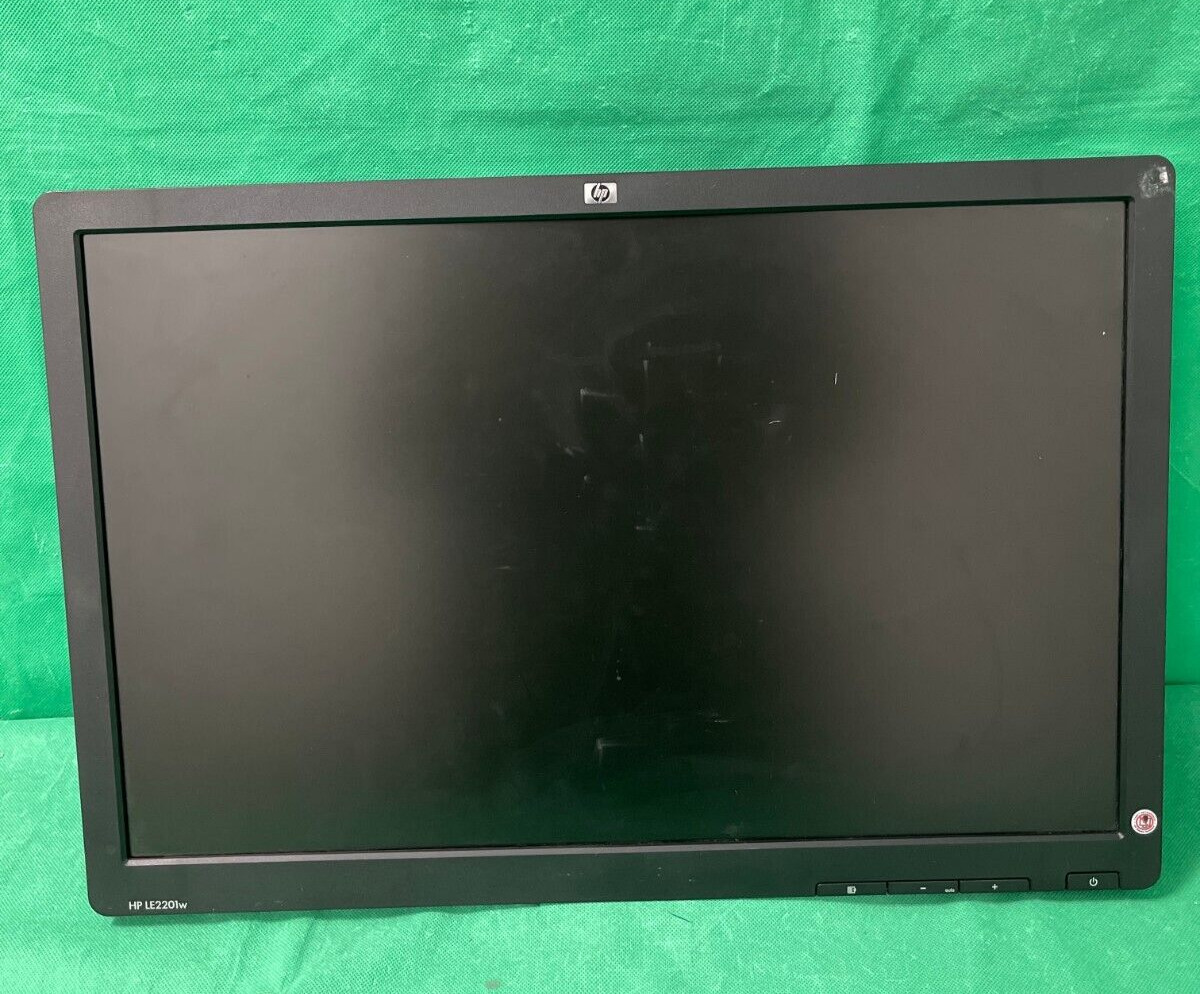 HP LE2201w 22" Widescreen LCD Monitor *NO STAND - USED*