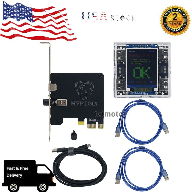 MVP DMA Board Basic General Firmware+Kmbox B+ (Pro) Keyboard Mouse for LeetDMA