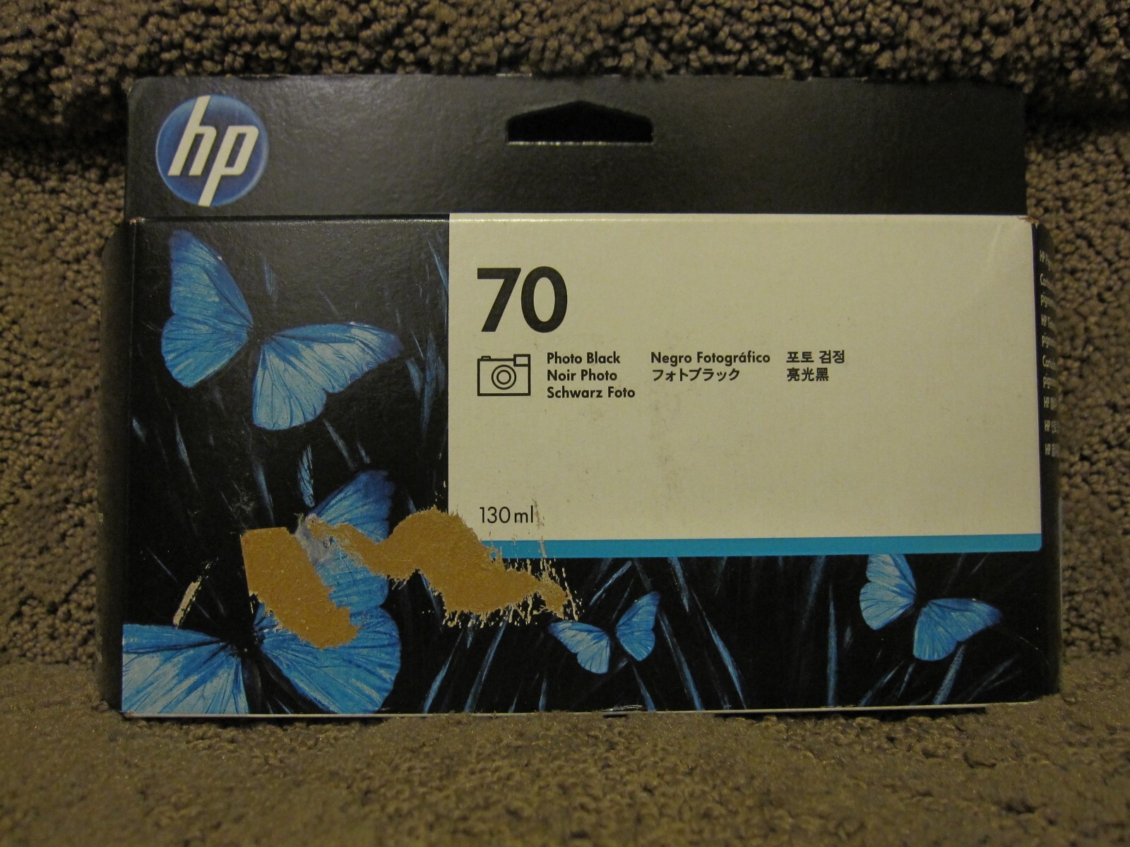 HP C9449A Photo Black Ink Cartridge Genuine OEM NEW # 70 JUN/2022