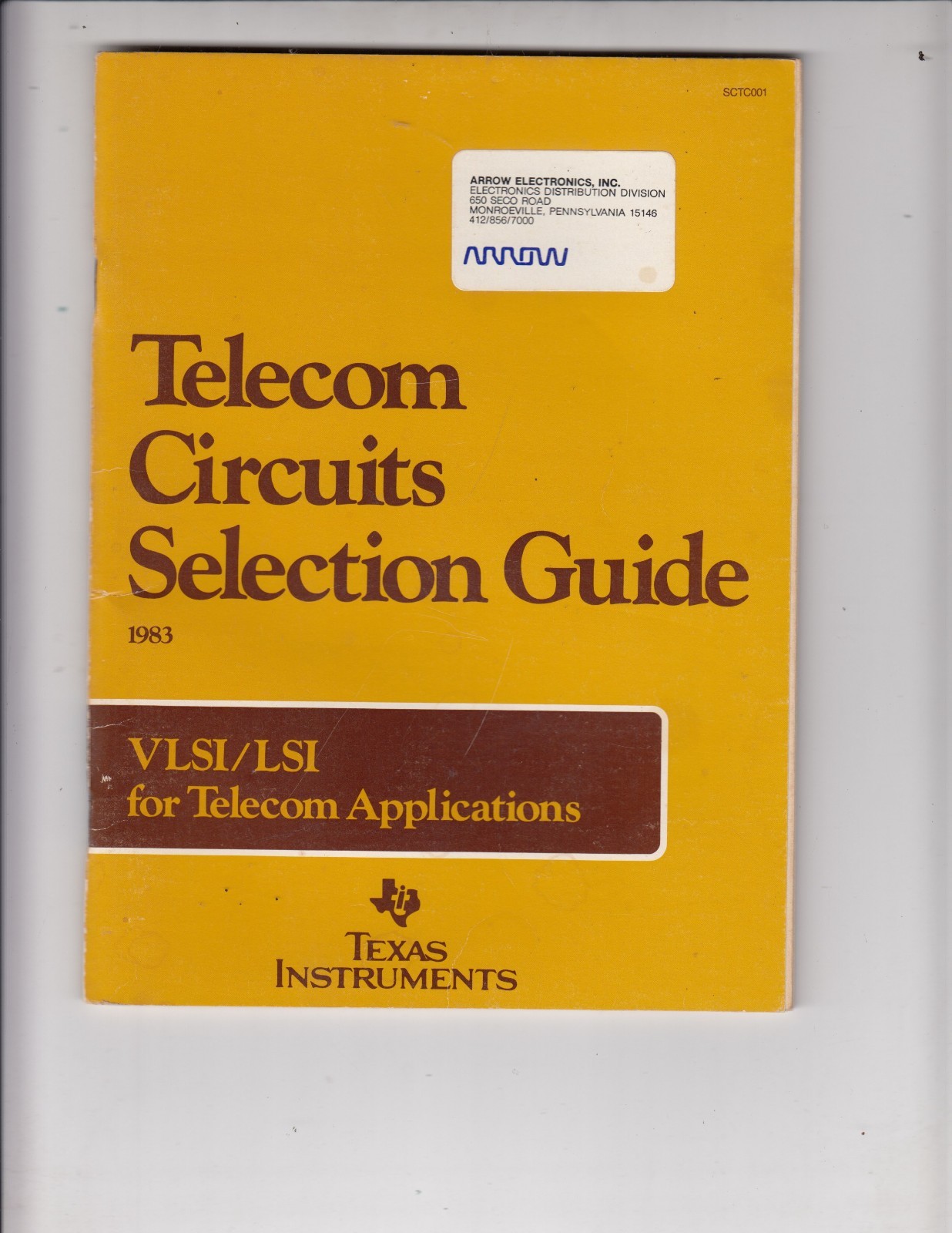 Telecom Circuits Selection Guide 1983 - Texas Instruments - VLSI/LSI - 77 pages