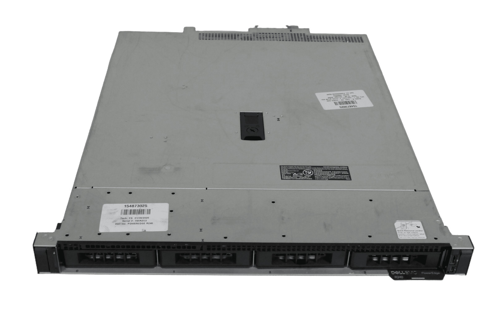 Dell Poweredge R240 1U Server E-2124 3.30GHz | 16gb | PERC S140 | 250w