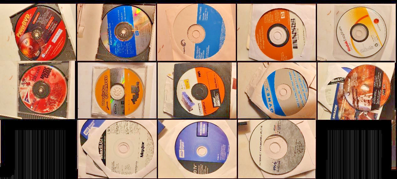 Lot 13 VIntage PC Software CDs-Unique Collection-See Description HP/WD/Meade etc
