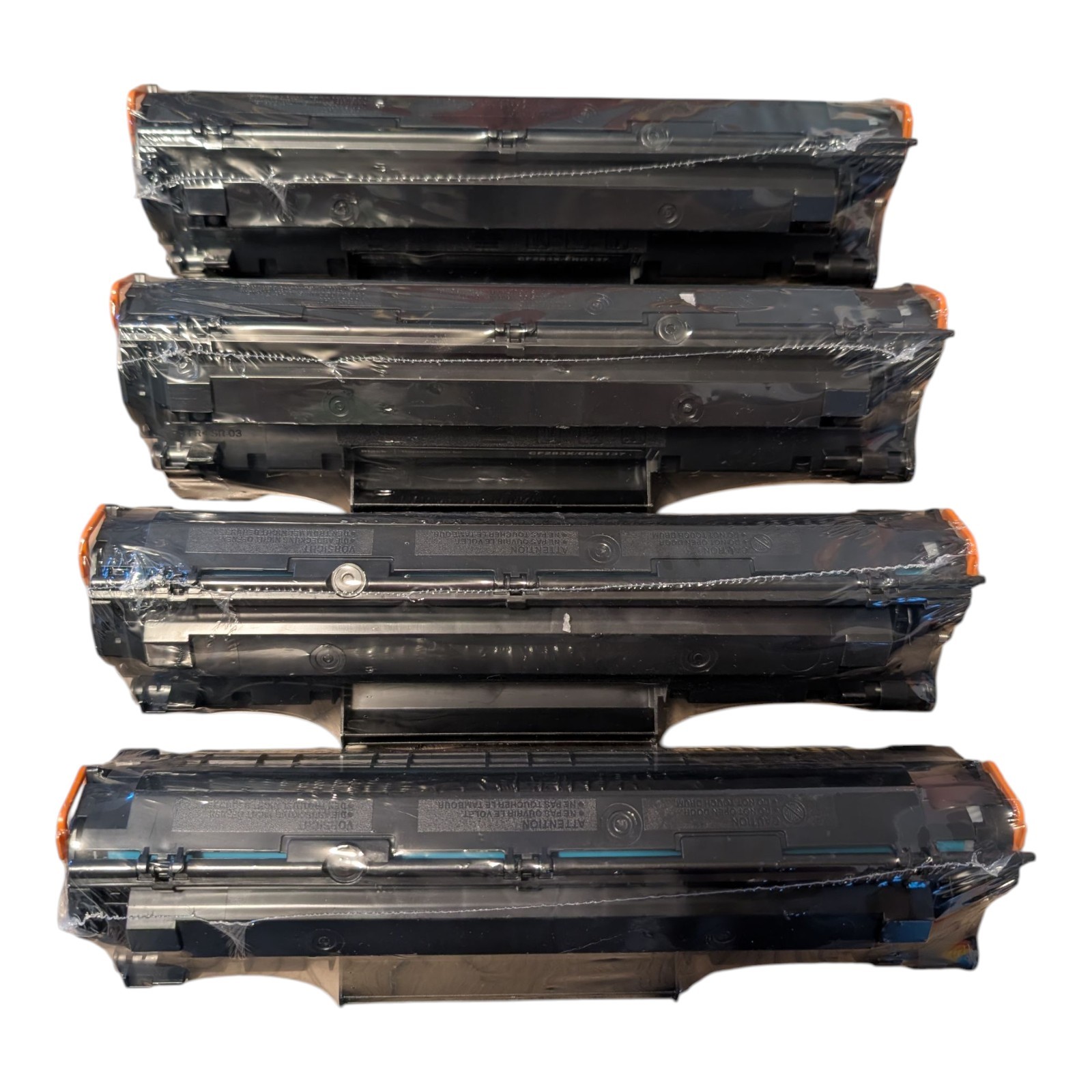 Lot of 4 CF283X 137 Toner Cartridges Compatible for Canon MF227dw MF212w MF232w