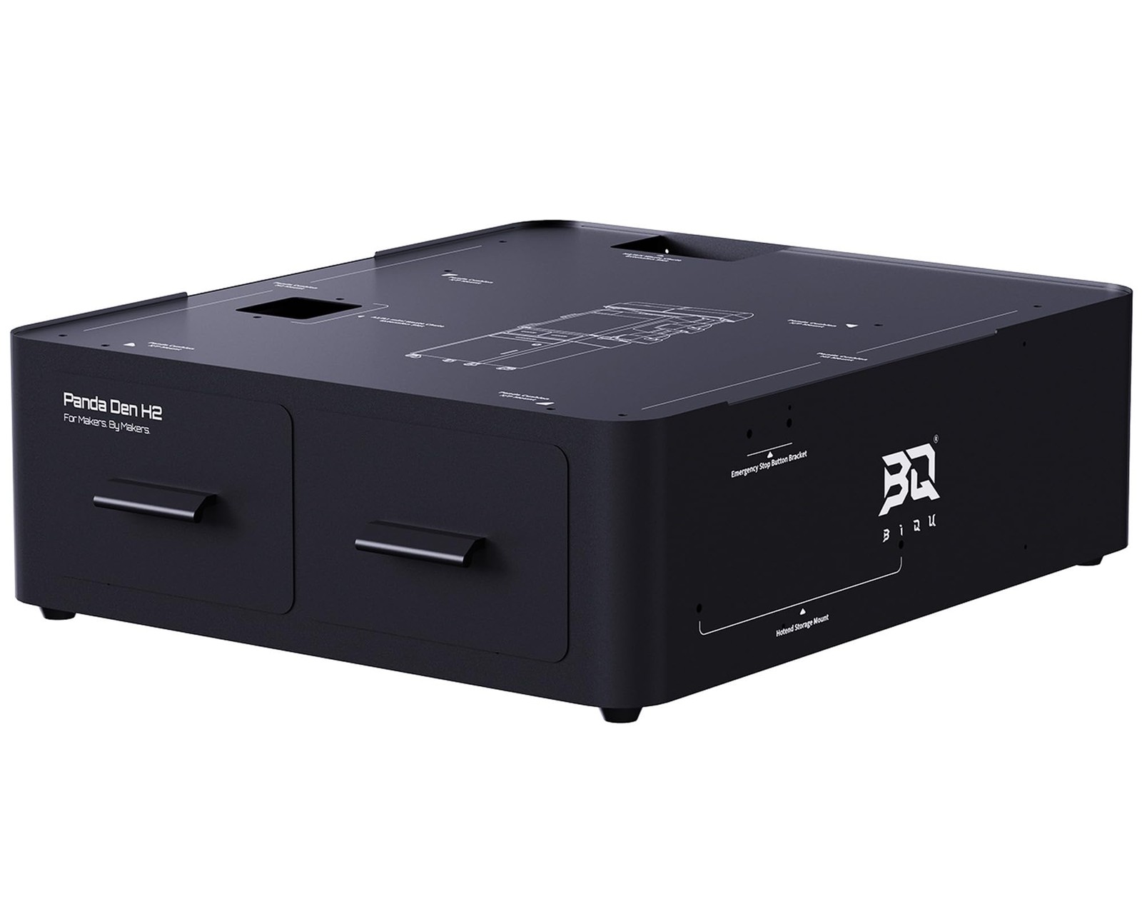 BIQU Panda Den H2 Tool Storage Drawers Compatible with Bambu-Lab H2D/H2C/A1/A1 M