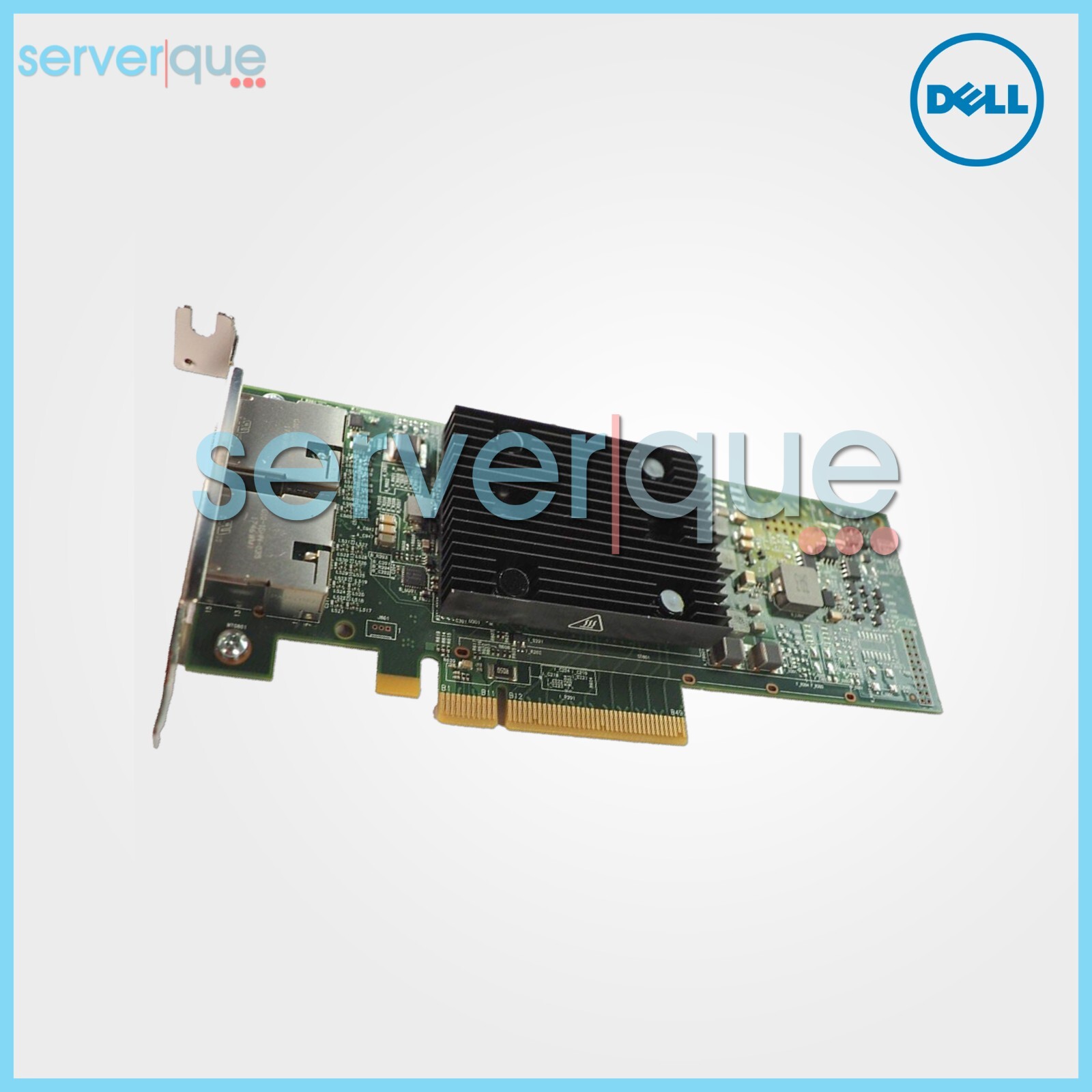 Dell NC5VD Broadcom 10Gbps PCI-E 2.0 x8 Dual-Port RJ45 Network Adapter 0NC5VD