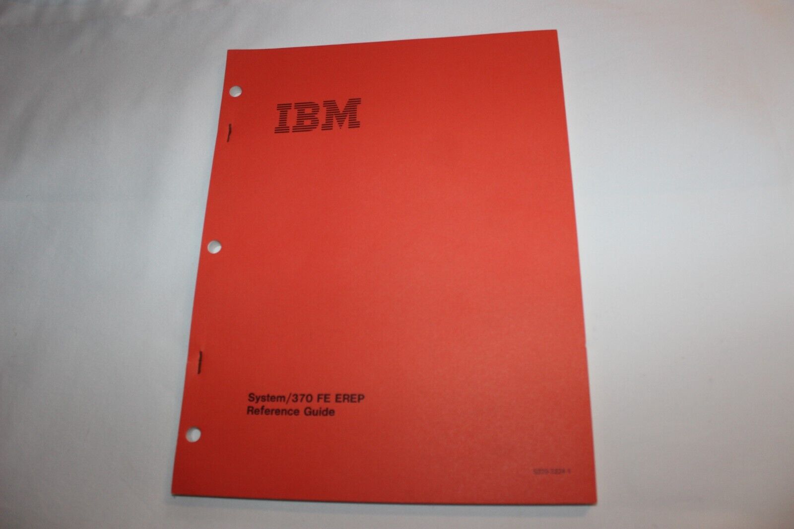 Vintage 1977 2nd Ed IBM SYSTEM/370 FE EREP Reference Guide Computer Book