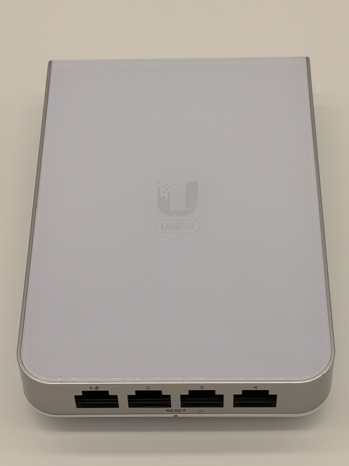 Ubiquiti UniFi U6-IW WiFi 6 In-Wall AP - Reset & Tested, w/ Mount Plate