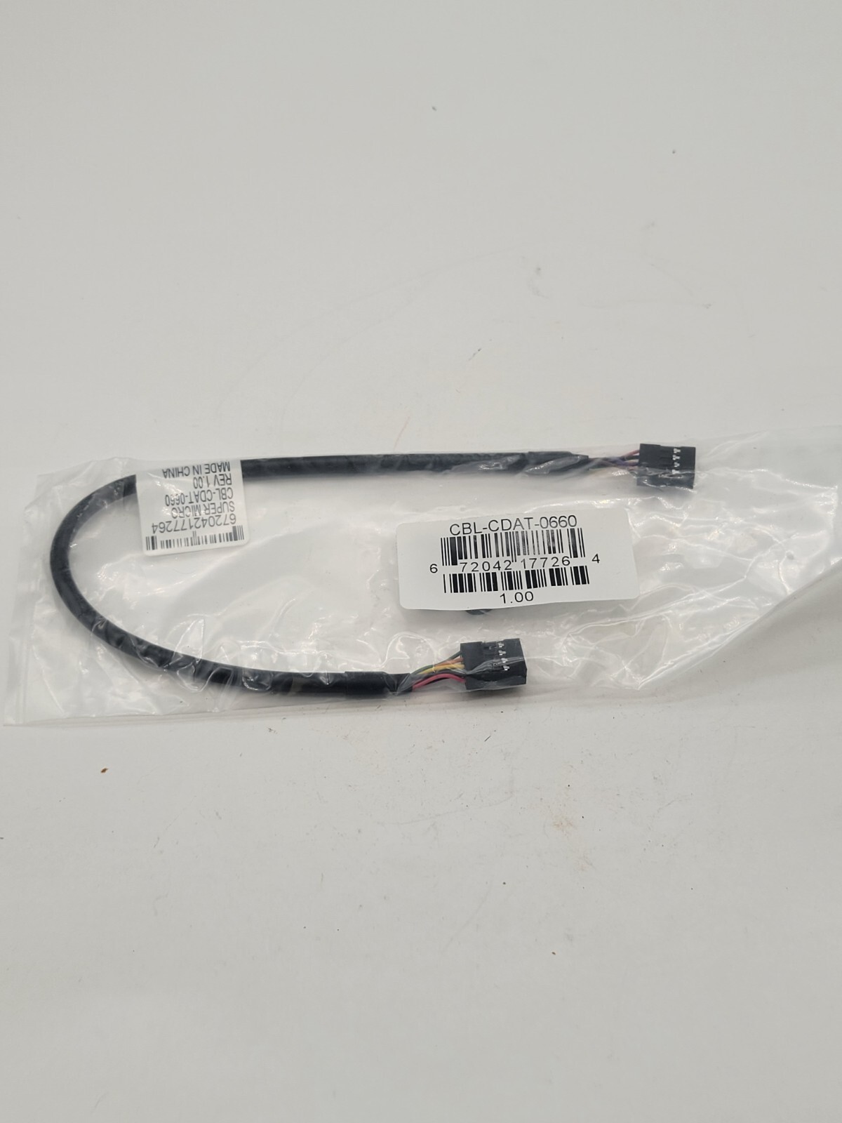 Supermicro CBL-CDAT-0660 8-Pin to 8-Pin Female Connector 16inch New in Package