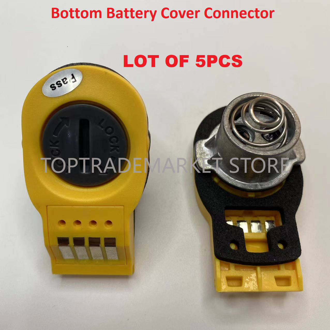 5PCS Bottom Battery Cover Connector for ZEBRA Symbol DS3578 DS3478 LS3578 LS3478