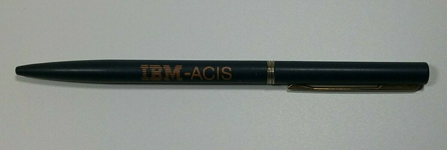 Vintage IBM- ACIS Academic Information Systems Mechanical Ballpoint Pen 1980s 
