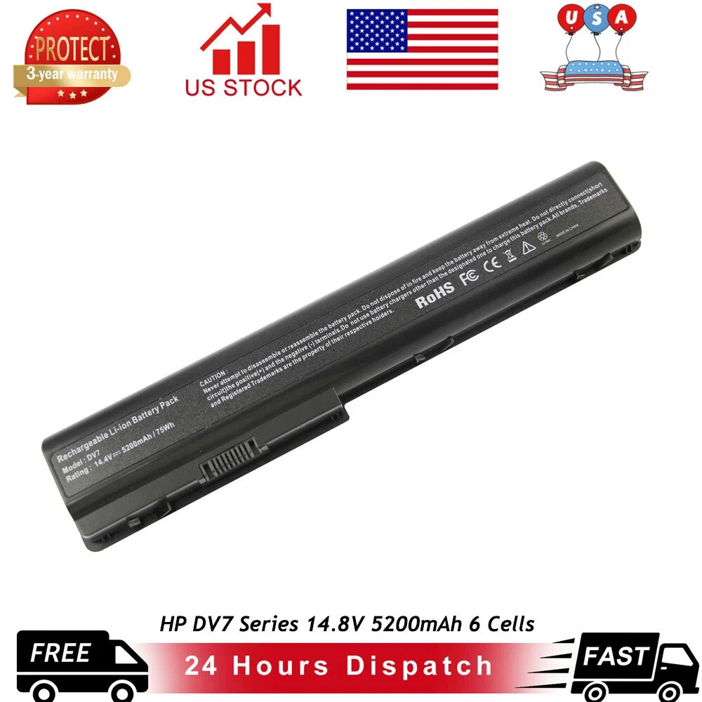  8 Cells GA08 Battery For HP Pavilion DV7-1000 DV8-1000 HDX18T-1000 HSTNN-C50C
