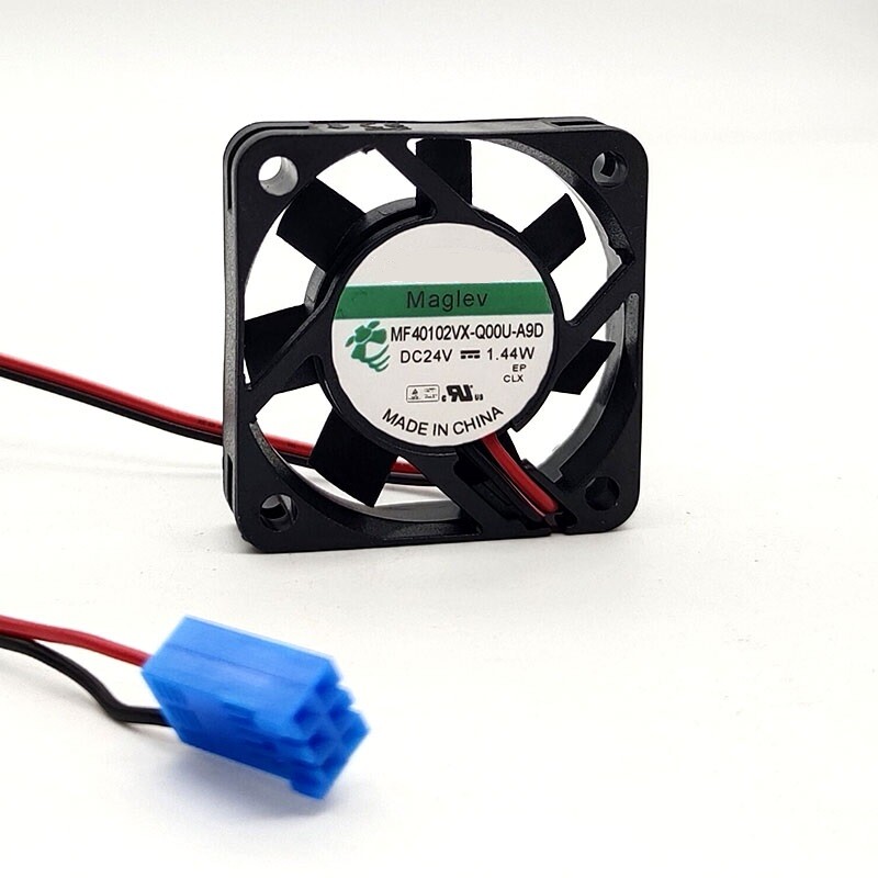 For SUNON MF40102VX-Q00U-A9D 4010 24V 1.44W Inverter Cooling Fan 2Pin Blue Plug