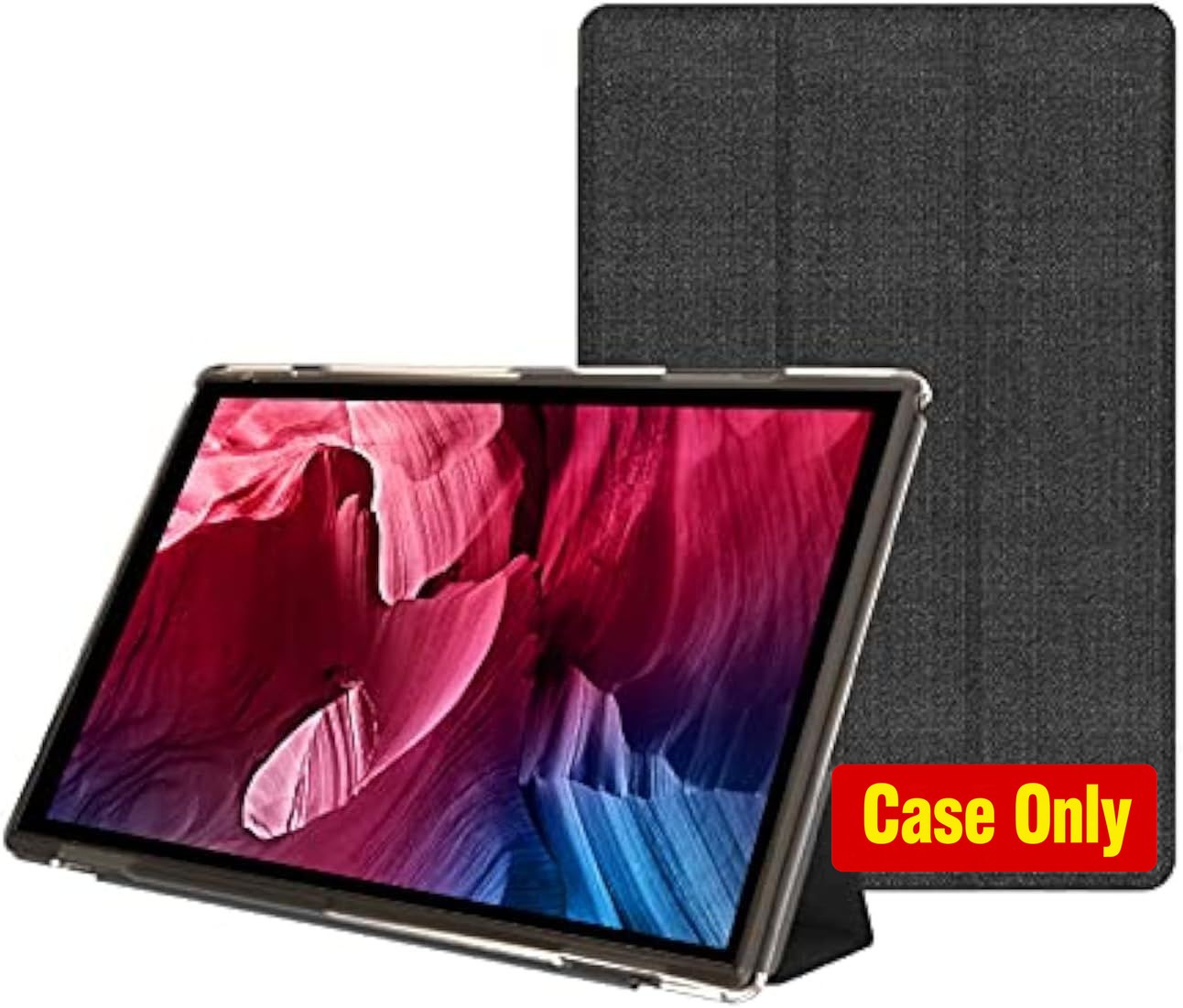 Case for 10 inch Tablet - Stand Folio Cover, PU Leather Slim Design