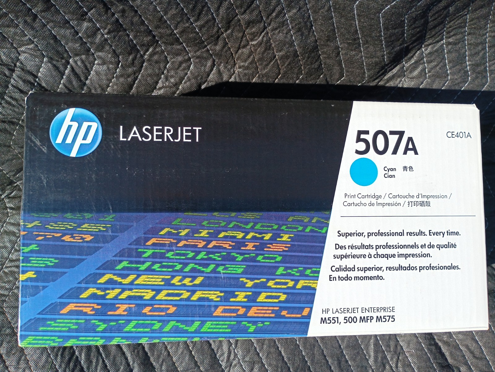 HP 507A (CE401A) Cyan Toner Cartridge