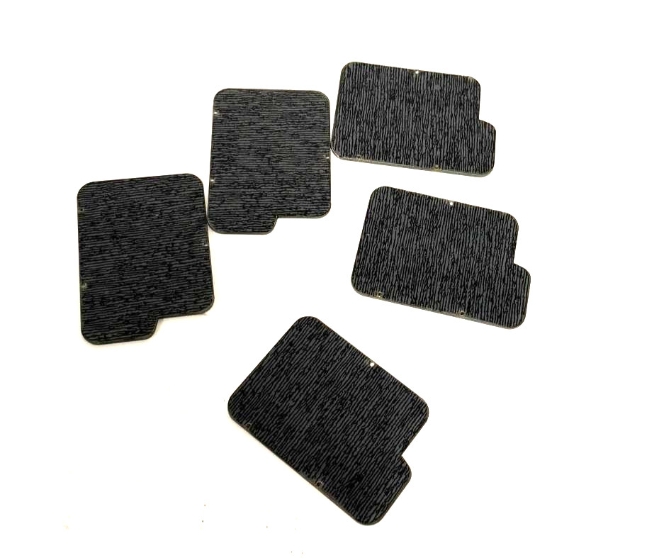 5 x HANDMADE Rear SSD/RAM Memory  Cover/Door for Getac F110 G2/G3 Tablet "READ"