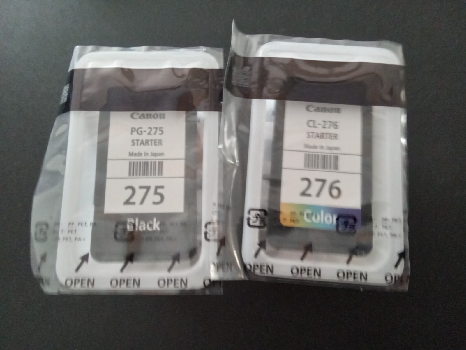 Genuine Canon 275/276 B/C Ink Cartridge-For Setup TS4722 3522 Printer-NEW