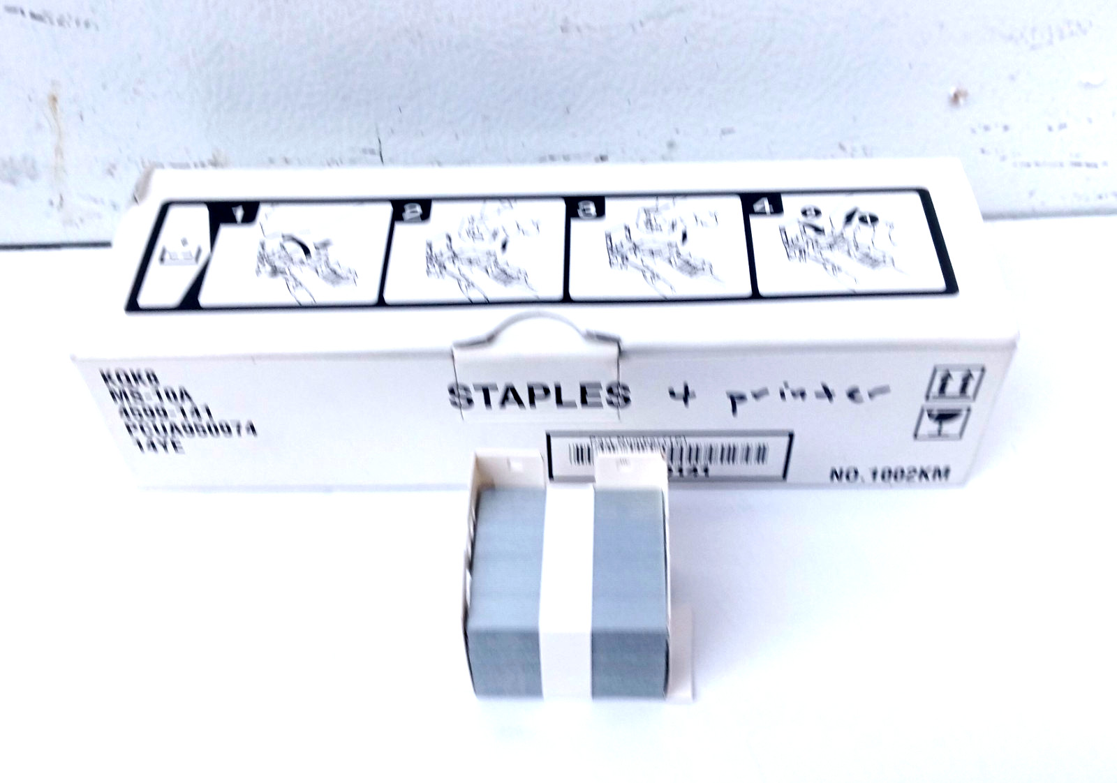 Konica Minolta 14YE (MS-10A) Staple Cartridge Box/ One Cartridge Left Out of 3