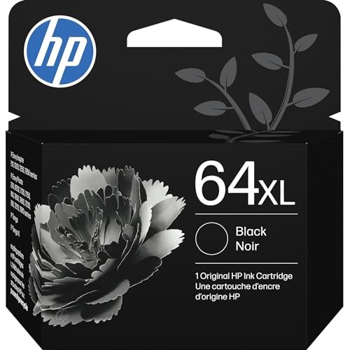 YIELD INK CARTRIDGE, N9J92AN - HP 64XL BLACK HIGH