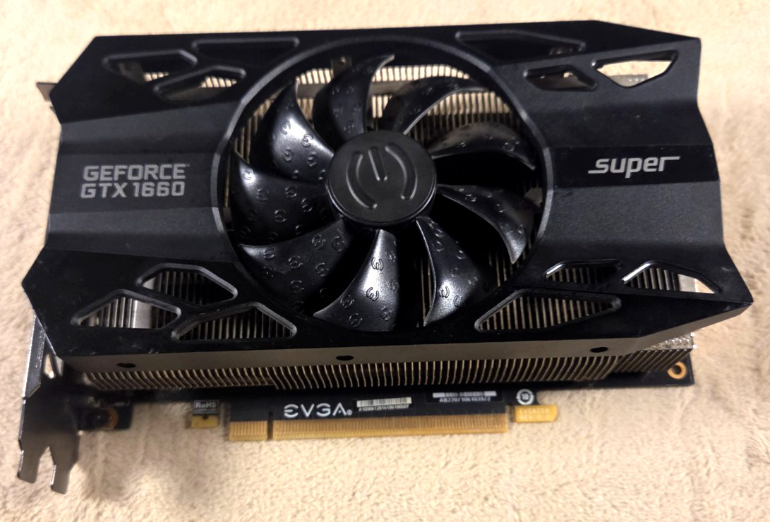 EVGA GeFORCE GTX 1660 Super - Single Fan - *Free Shipping*