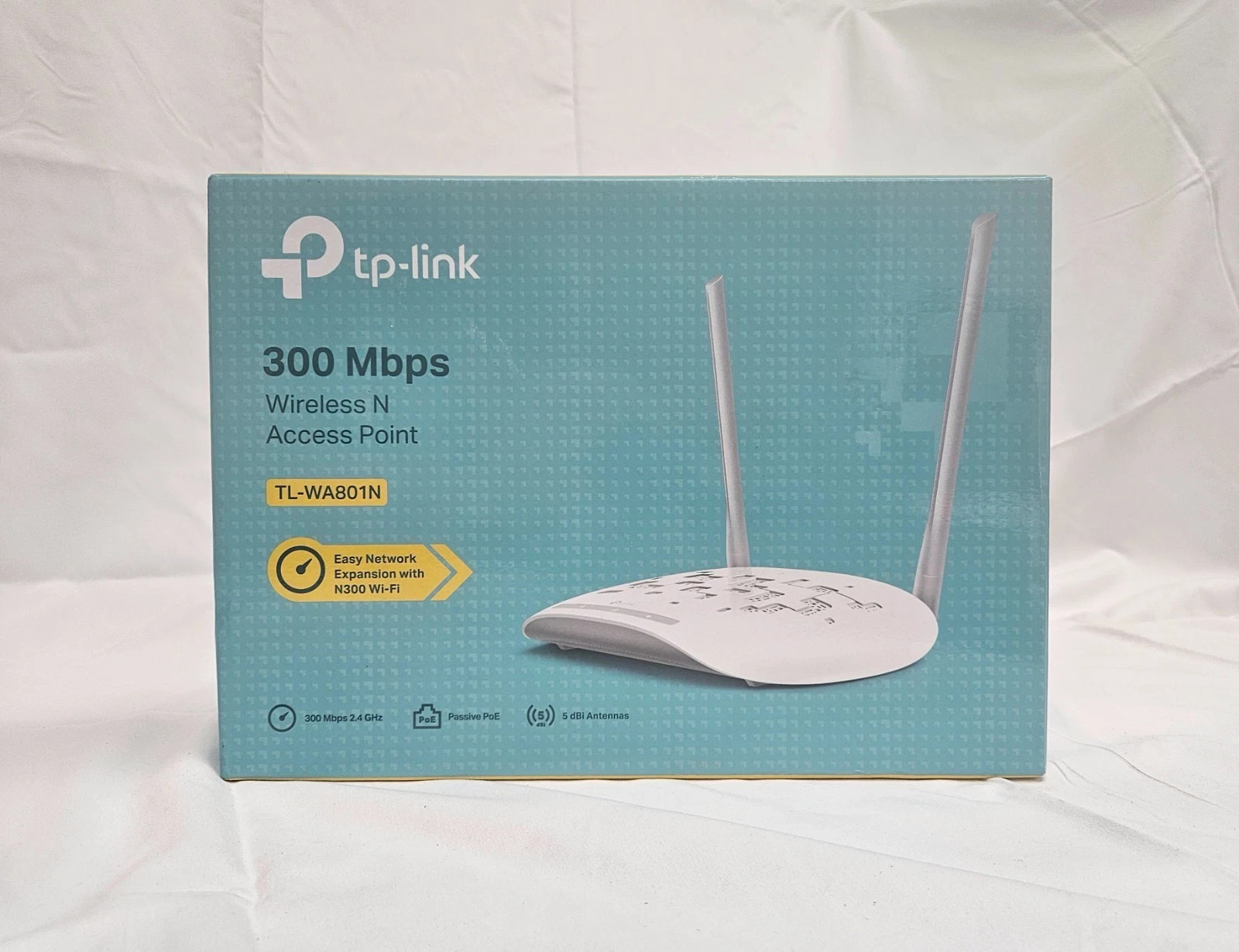 TP-Link 300 Mbps Wireless N Access Point TL-WA801N (W5B6-17) NOB