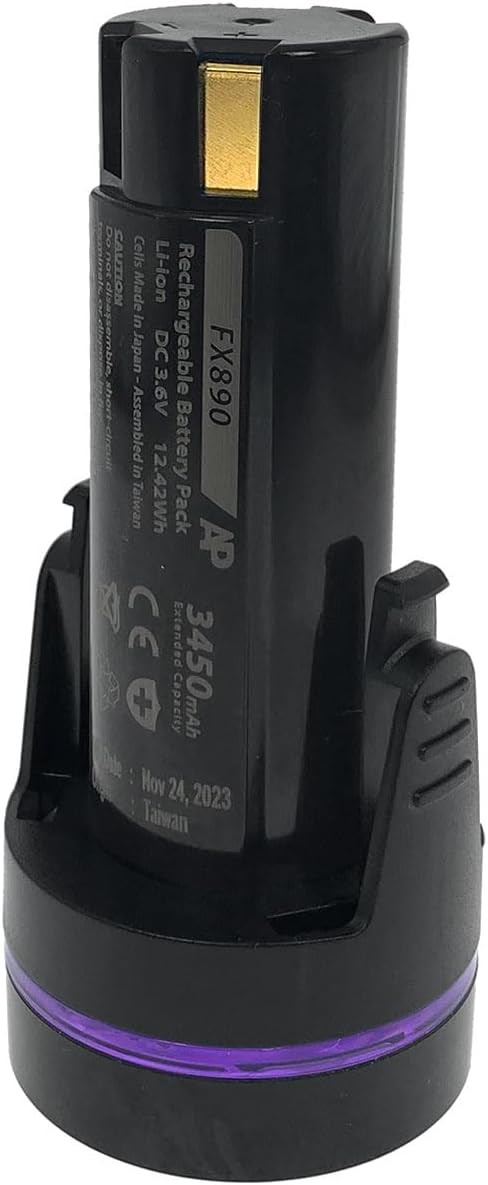High-Capacity Replacement Battery Compatible with BaBylissPRO SNAPFX FX890... 