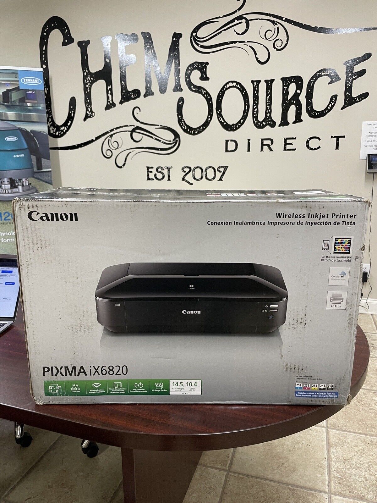 Canon PIXMA iX6820 Wireless Color Inkjet Business Printer