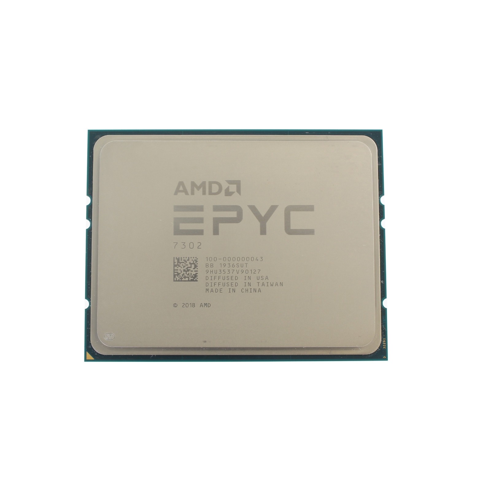 PAIR OF AMD epyc 7302 CPU sp3 processor 3.0 GHz 16 Core Unknown Vendor Lock