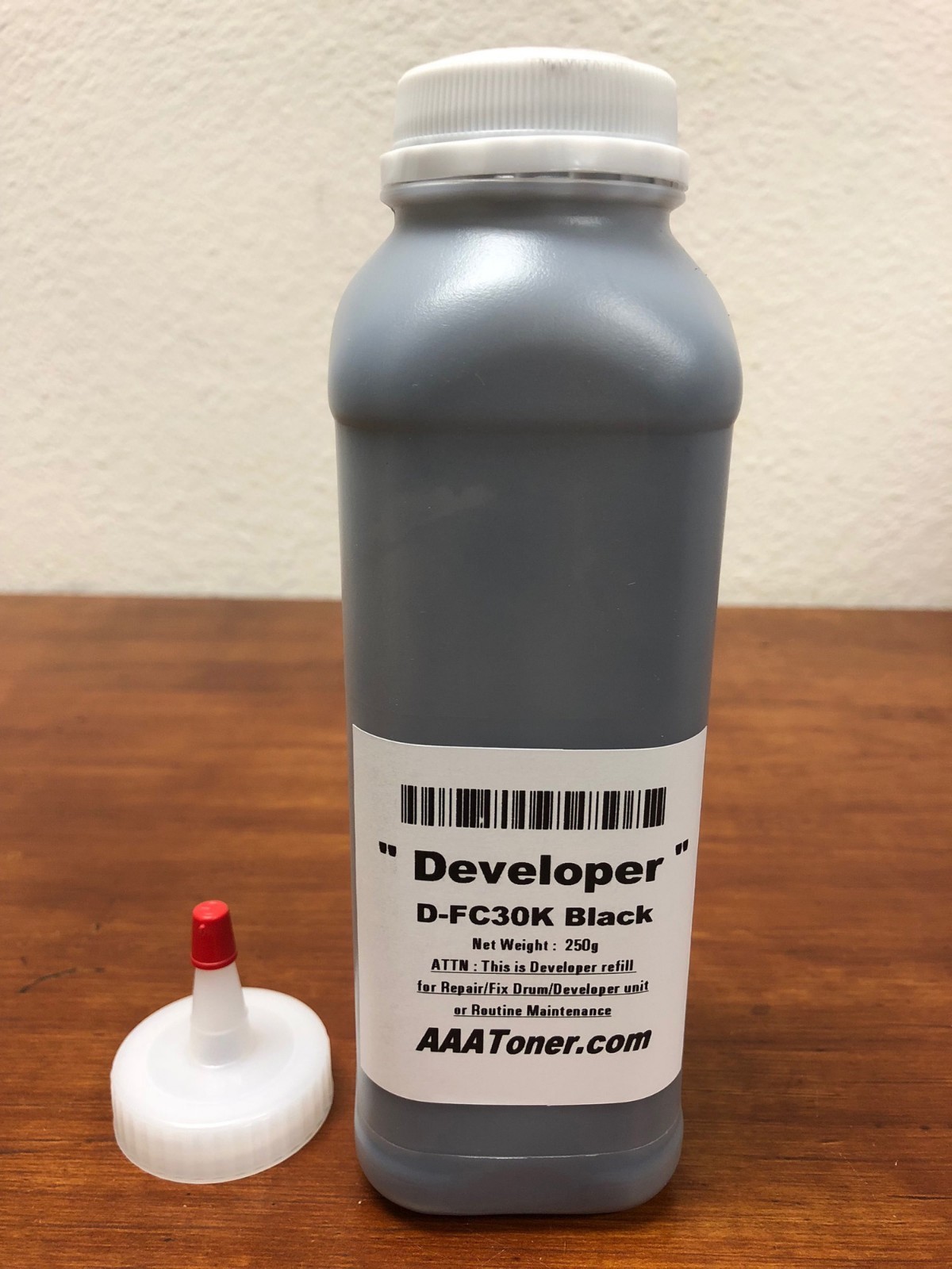 D-FC30-K Black Developer Refill for Toshiba e-Studio 2051C, 2551C, 2050C, 2550C