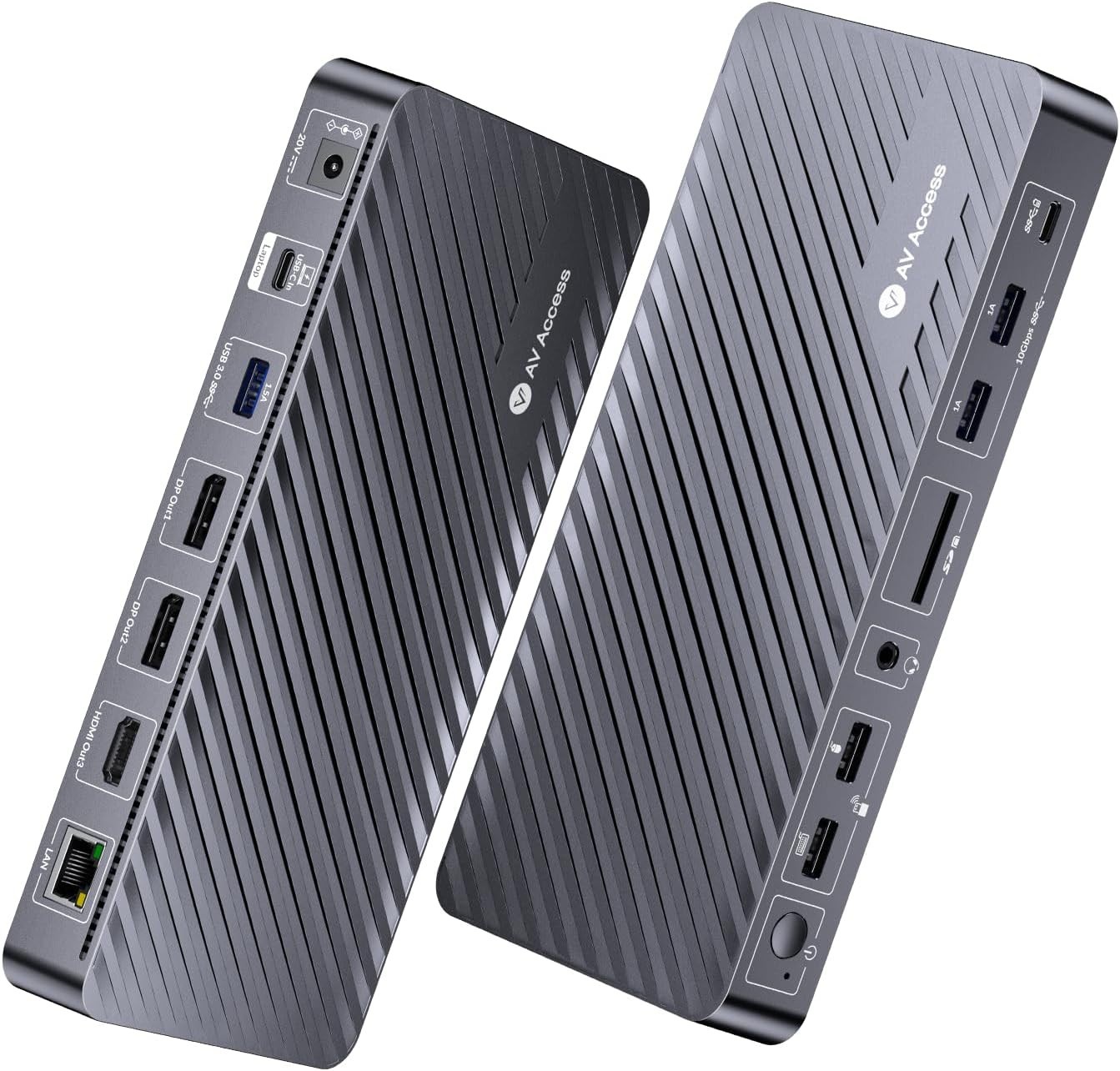Docking Station, 13-in-1 Laptop Docking