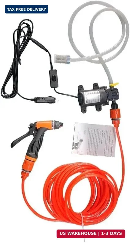 Universal 12V Portable Car Washer Gun High Pressure Car Cleaner Electric Water P