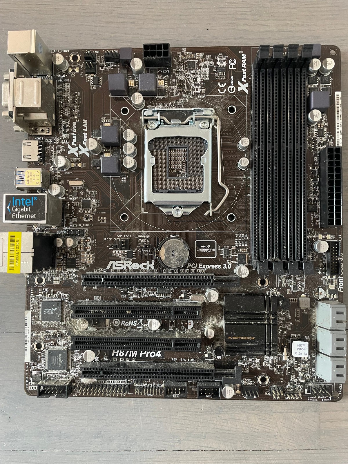 Asus Motherboard Skt1150 Asrock H87M Pro4