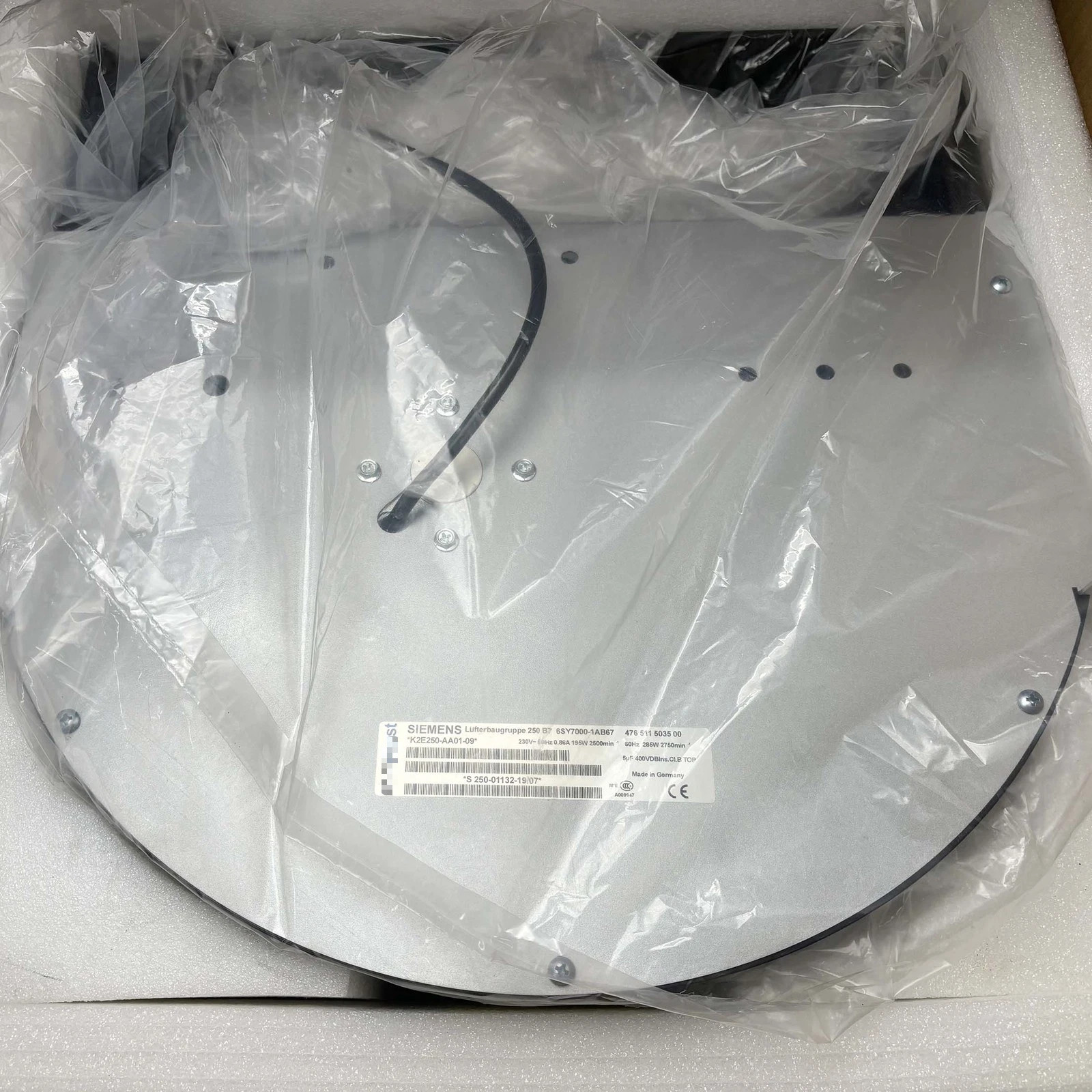 1PC New Ebmpapst K2E250-AA01-09 Frequency Converter Dedicated Fan Fast Shipping
