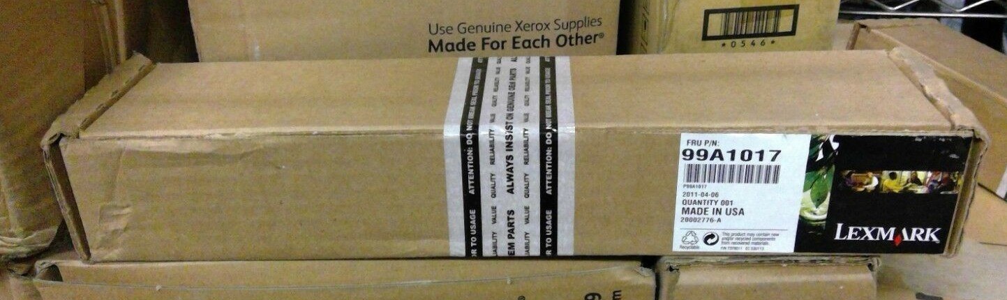 GENUINE NEW LEXMARK  99A1017 Charge Roller Replacement Kit SEALED BOX